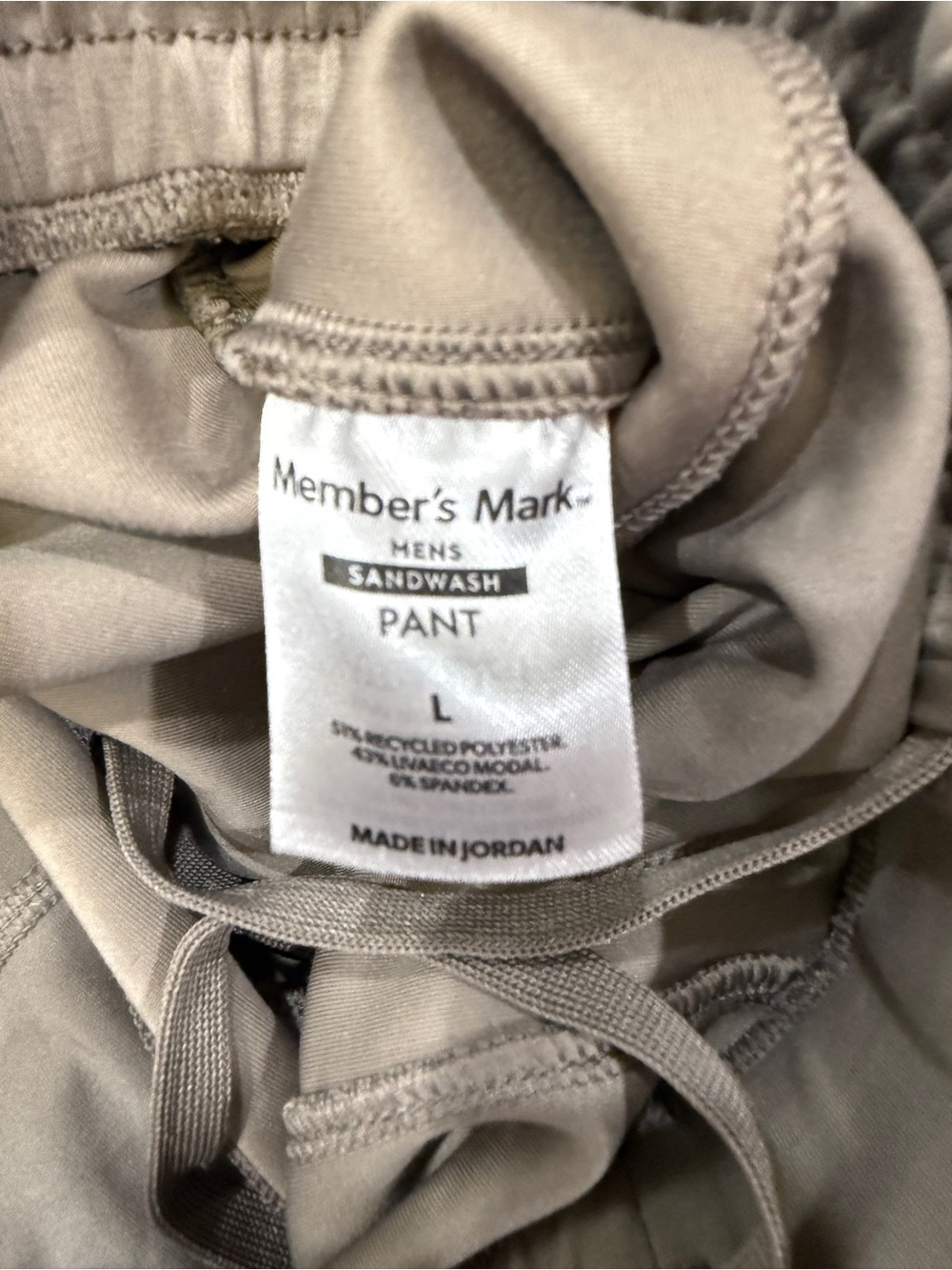 Men's Taupe Hooded Sweatshirt and Jogger Set - Picture 11 of 11